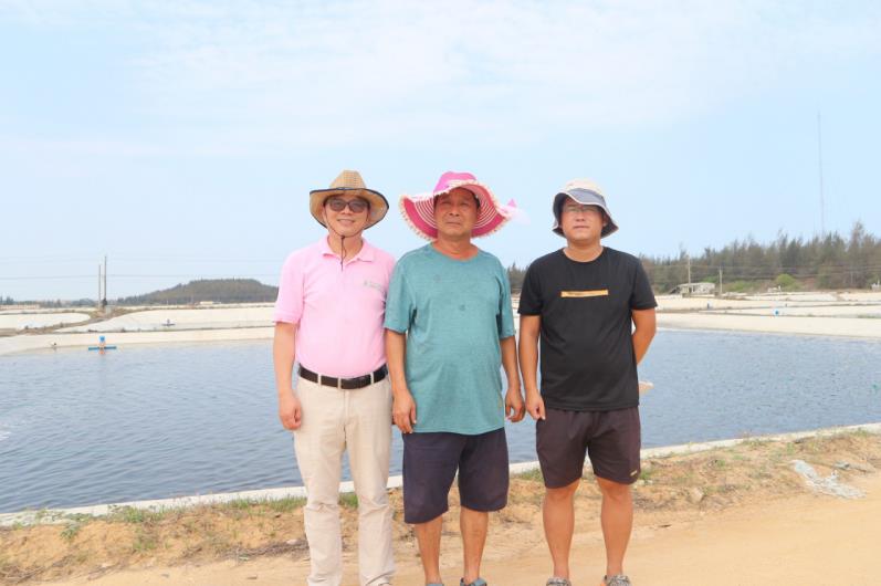 海南昌江斑节对虾养殖案例